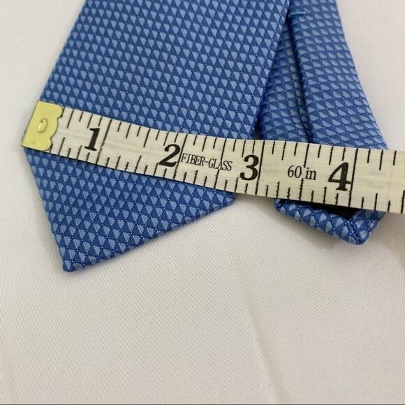 Alfani Men’s Slim Tie Butler Mini Style Light Blue - Picture 3 of 5